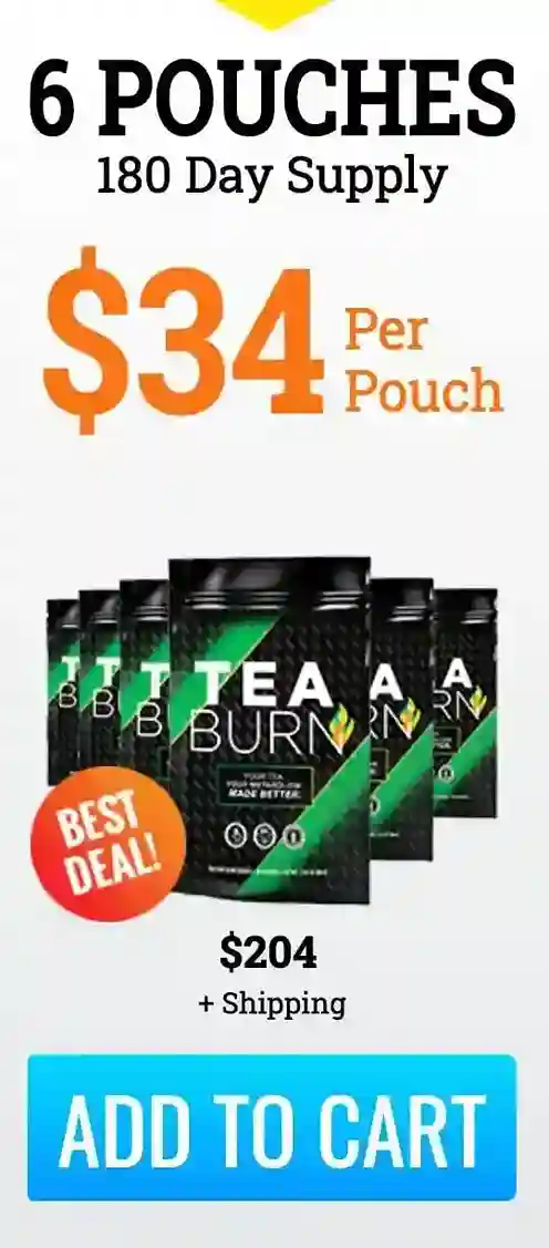 Tea Burn 6 Pouches